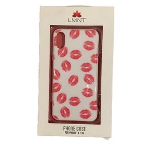 LMNT iPhone X/XS Lips Phone Case NIB